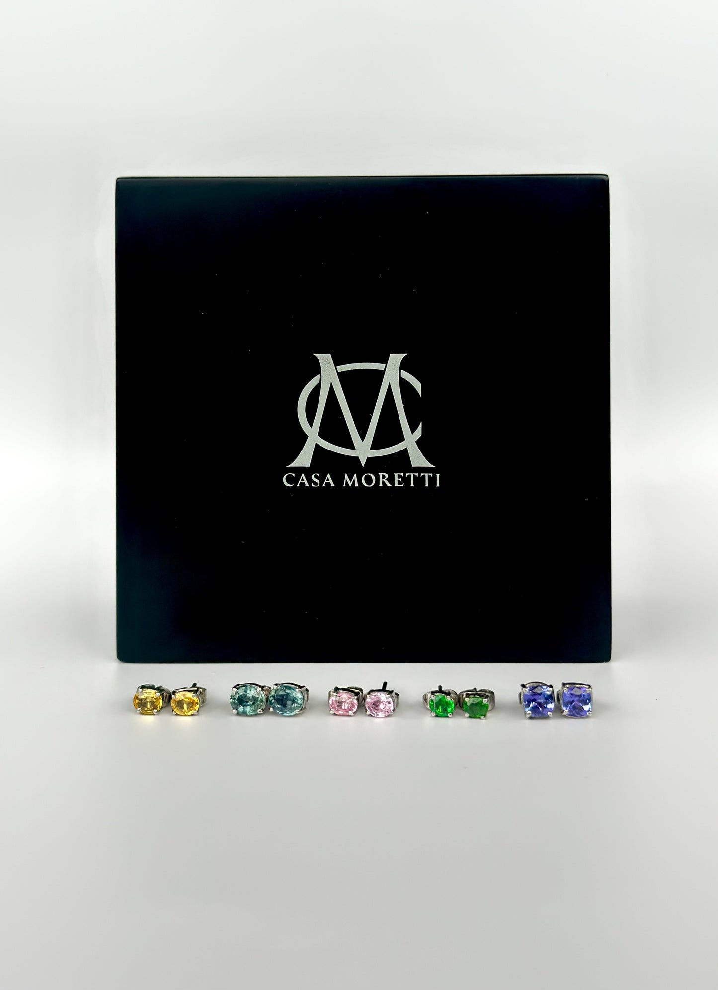 Boucles d’oreilles en tsavorite